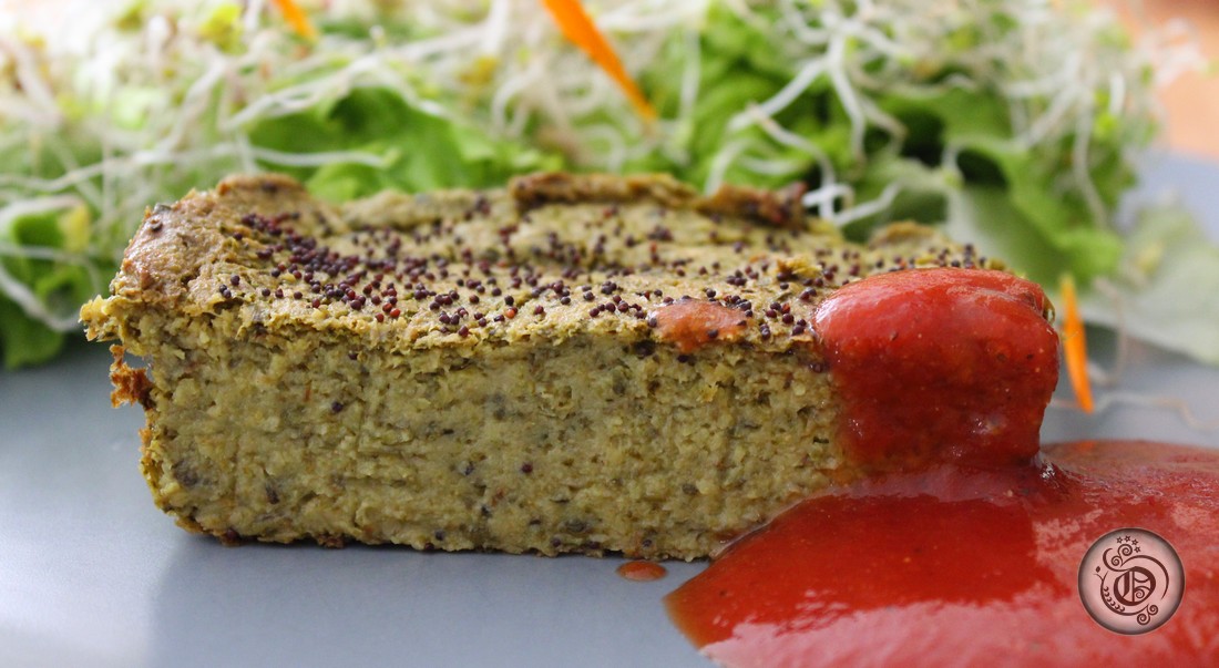 Terrine de courgette et sa sauce « asiatique »(végétaliennes Véganes