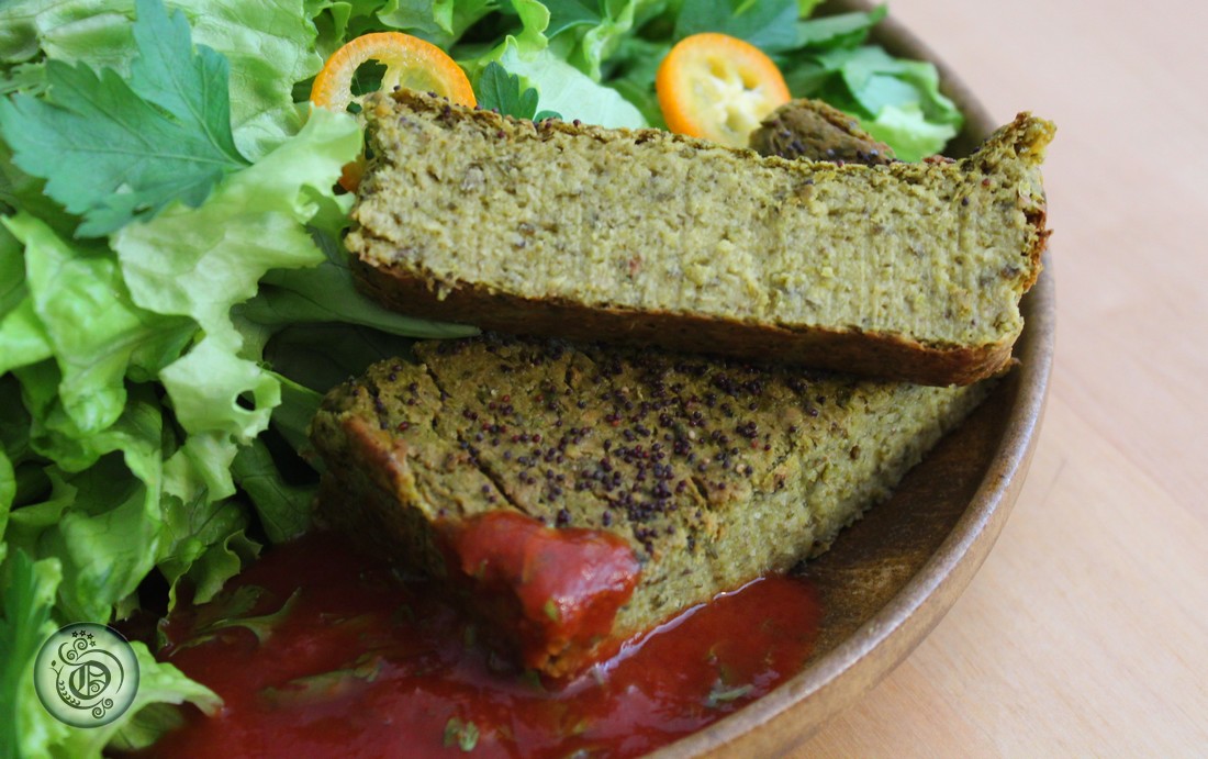 Terrine de courgette et sa sauce « asiatique »(végétaliennes Véganes